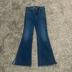 American Eagle Super Hi-Rise Flare